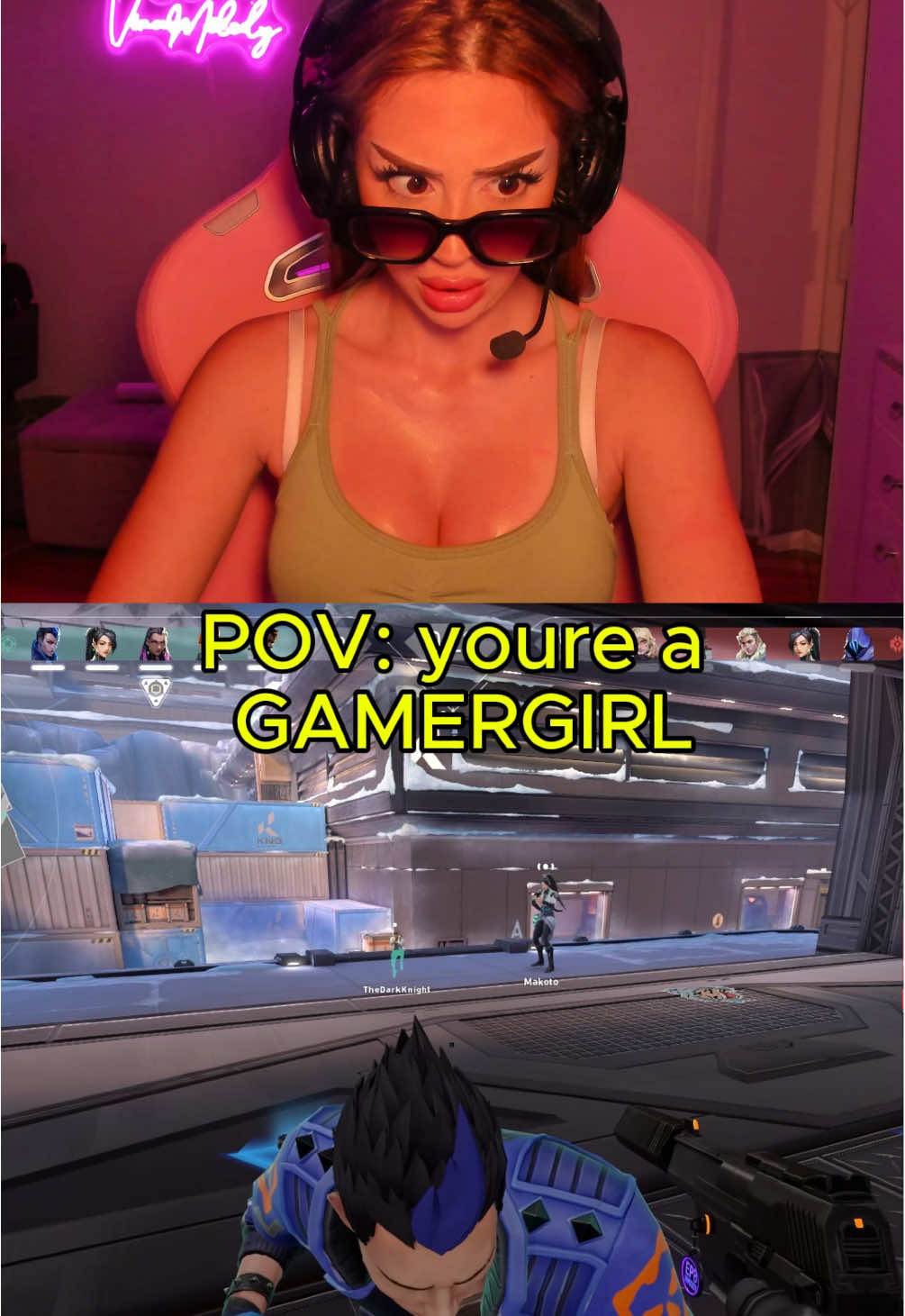 What it’s like using voice chat as a girl… #Valorant #valorantclips #GamerGirl #gameplay #valorantgameplay #riotgames 