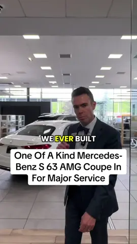 This S 63 AMG Coupe is one of my favorite cars we ever built and sold. #mercedes #s63 #amg #service 