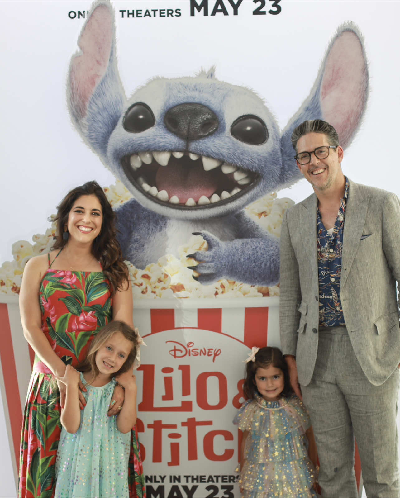 Ohana means family. And the new #LiloandStitch movie is great for the whole family. One of the best @Disney Studios live action movies I’ve seen. The girls steal the show! 🌺 @AMC Theatres 