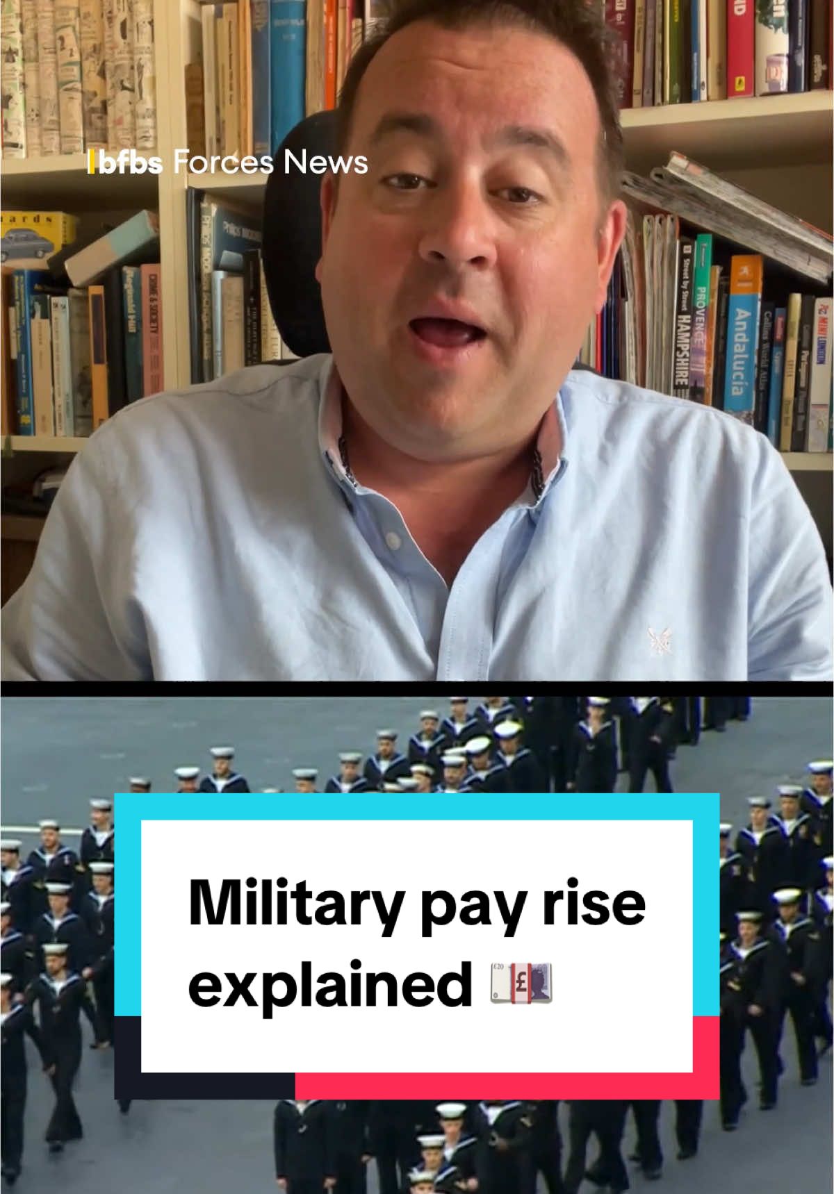Pay rise incoming! 💷 Most Armed Forces personnel will get a 4.5% pay boost from April 2025. Plus: • £8,000 retention bonus for 4,000 Army Privates & Lance Corporals • Starting salary rising to £26,334 for trained Other Ranks BFBS Forces News Reporter, Tim Cooper explains what you could be taking home. #ForcesNews #MilitaryPay #BritishArmy #MOD #money #job #career #pay #army #navy #raf #news 