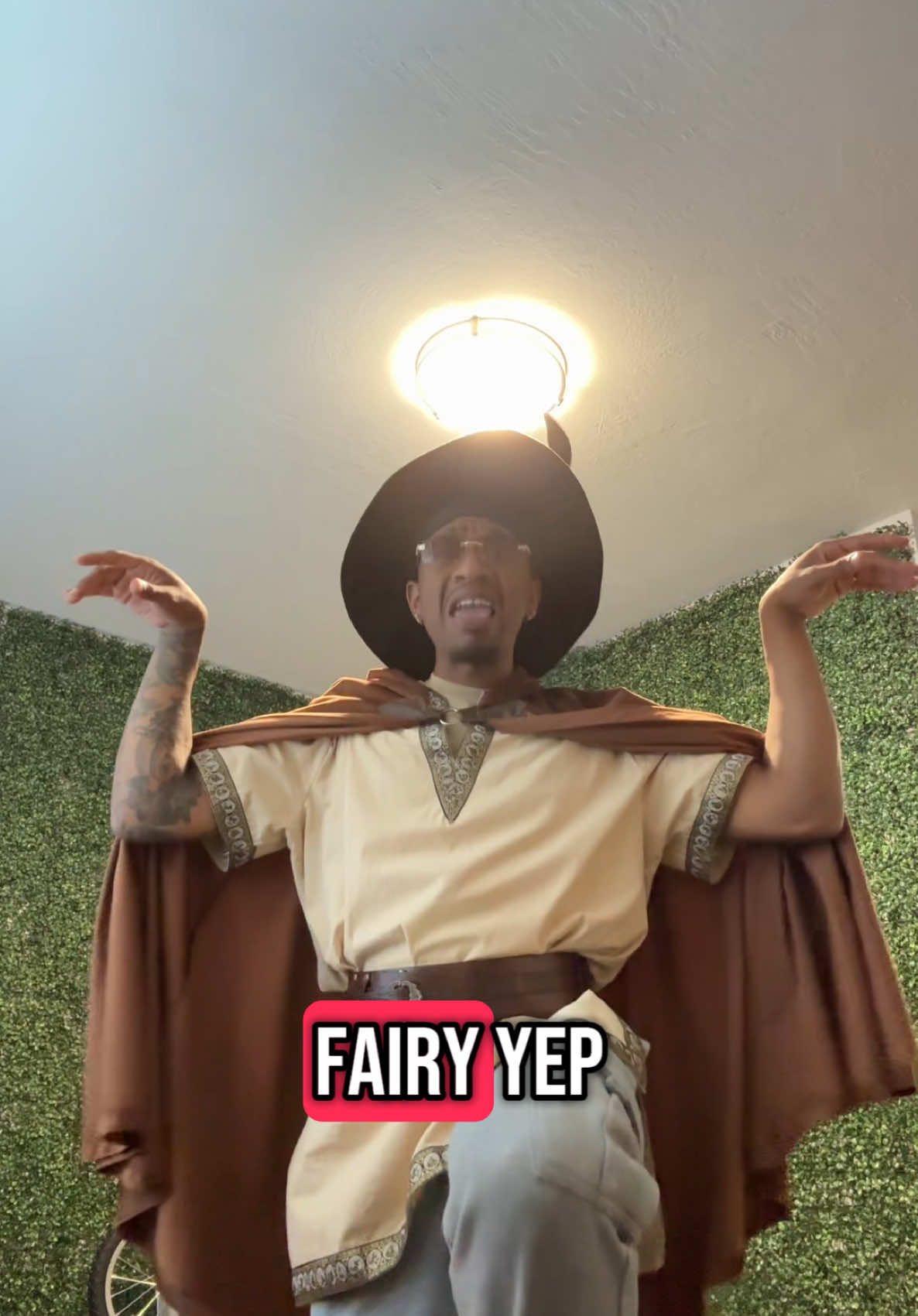 One fairy has a boy flying through London and everyone thinks it’s all sweet 😒🧙🏾‍♂️ #dndtiktok #dnd #dungeonsanddragons #dndtok #wizard #arcane #fyp #comedy #magic #widardry #fantasy #blerd #moneymagemelo #cosplay #blackdnd #witchtok #phreshhaven #phreshhavenkingdom #skyrim #oblivion #dagothur #mimic 