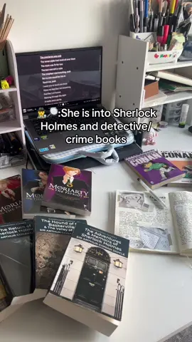 #introvertdiaries #sherlockholmes #fyp #detectiveconan #moriartythepatriot #books #mangas 