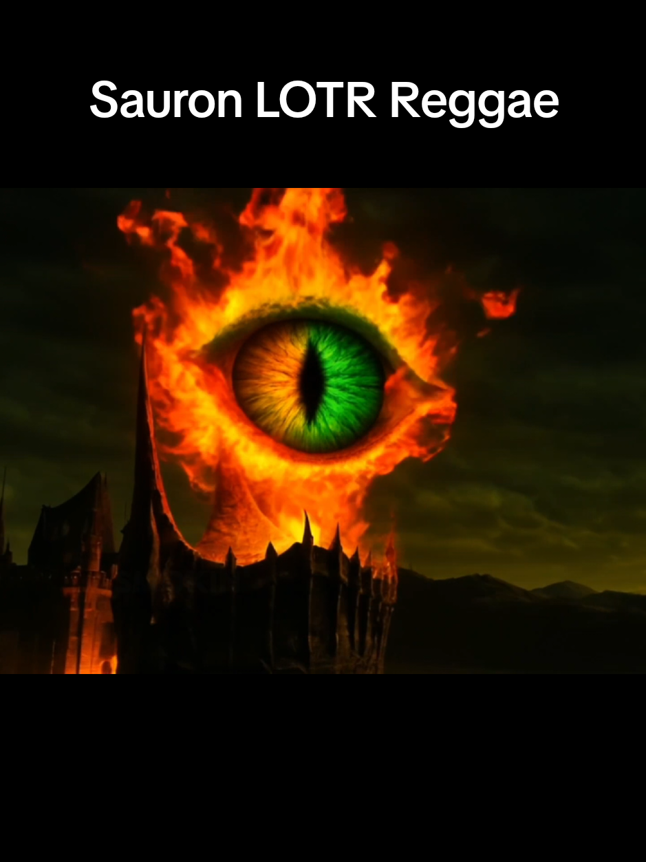 Middle Earth Riddim feel the fire #reggae #dancehall #rasta #lordoftherings #nazgul 