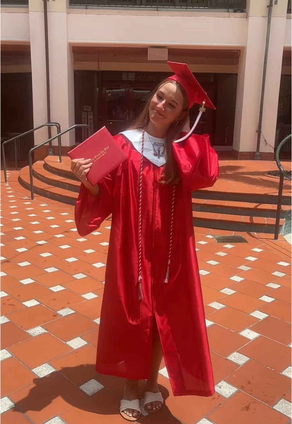 .3 miles away to 308 miles #graduate #classof2025 #fyp #viral 