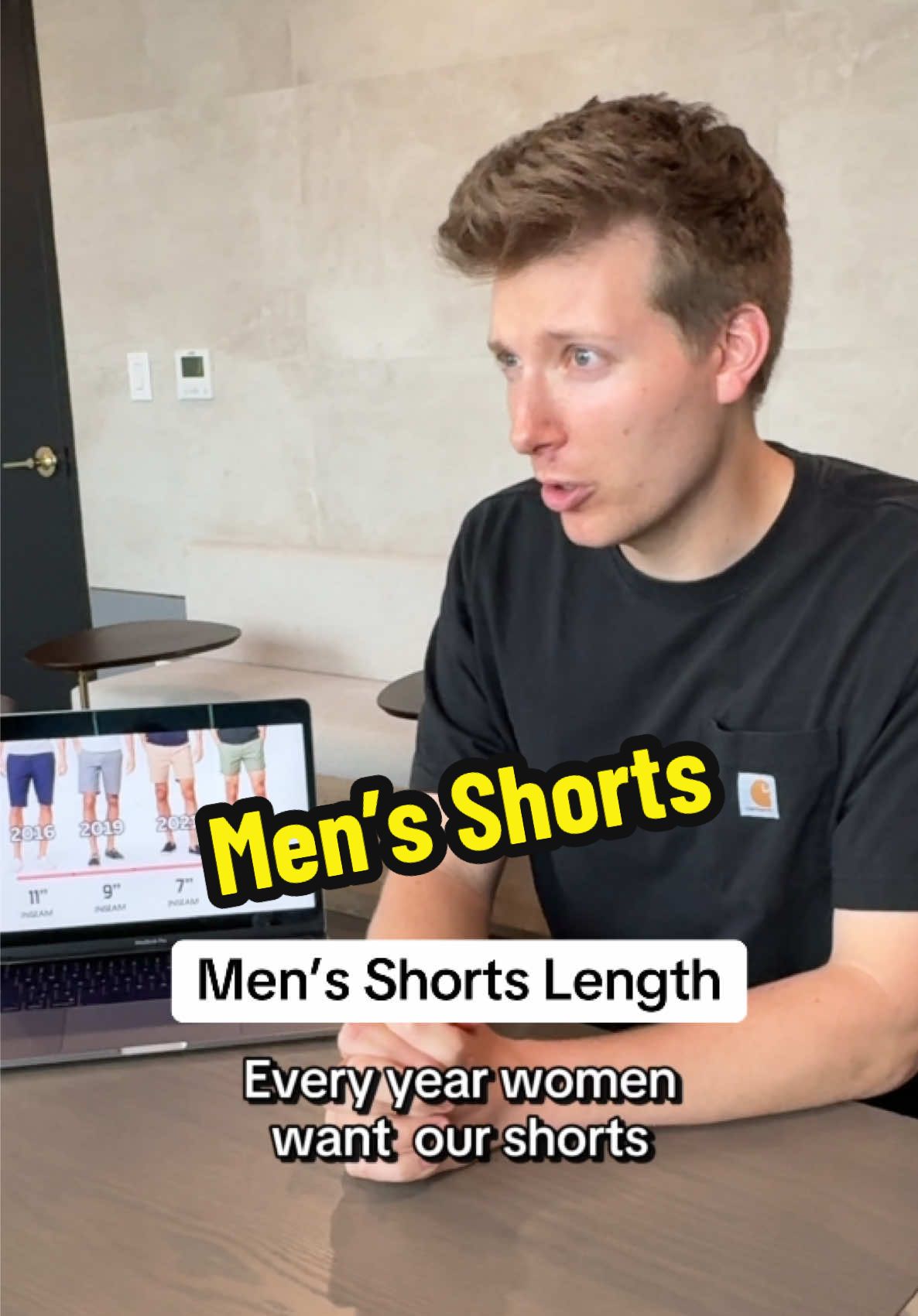 Watch until the end for a surprising length… 👀🩳 #comedy #funny #sketchcomedy #menstyle #shorts #mensfashion @Nate Meeker @Max St John 