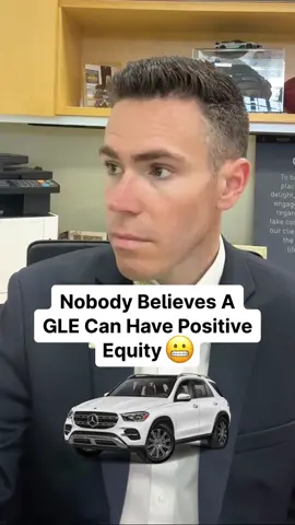Finding positive equity on a GLE lease return is rare! This client's luxury SUV surprised everyone with its value. #lease #equity #cartrade #paymentwaiver #mercedesbenz