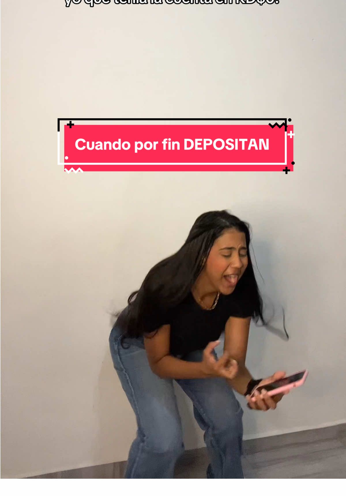 Waiiiiiiiii🤣 que felicidad cuando depositan y más si no tenía NI UNOOOO 