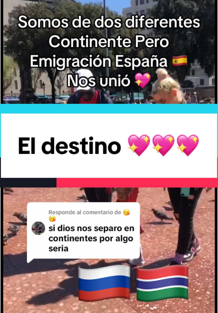 Respuesta a @😘😘 el destino💖#mixedcouple #parejainternacional #interracialcouple #interraciallove #españa🇪🇸 #emigrantes 