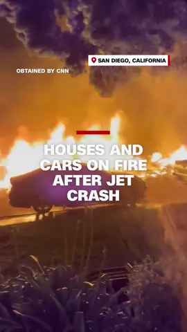 Multiple people have died after a business jet crashed into a San Diego neighborhood during foggy weather Thursday morning, authorities said. It is unclear how many people were onboard the jet, but all the fatalities appear to be from the plane, according to San Diego Fire Assistant Chief Dan Eddy. The crash set nearly a dozen homes on fire, forcing families to evacuate along several blocks. #cnn #news #sandiego