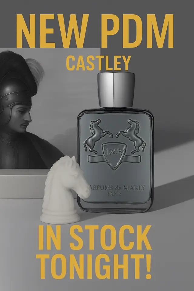 Decants of the new Parfums de Marly Castley will be added to my website tonight! Message me if you wanna preorder. #fragrance #menscologne #new #parfumsdemarly #summerfragrance #samples 