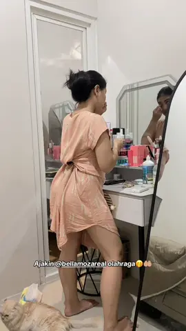 Persiapan mau gulat 😭😂