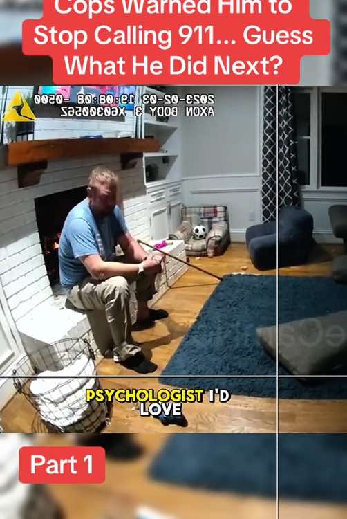 Cops Warned Him to Stop Calling 911... Guess What He Did Next? #cops #police #fyp 