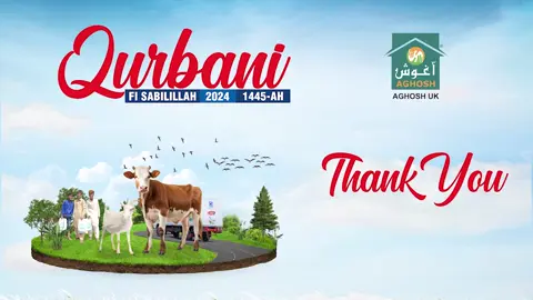Your donated Qurbani-2024 impact in Pakistan and Palestine. Last Eid-ul-Adha, Aghosh UK with Alkhidmat Foundation Qurbani Project served 1,861,470 underprivileged Pakistanis, as well as displaced and oppressed Palestinians in Gaza, Al Quds, Cairo and Lebanon. Aghosh UK performed the slaughtering of fit and healthy animals simultaneously in Pakistan, Gaza, Cairo, and Lebanon. The entire Qurbani process was carried out strictly following Sharia guidelines and hygiene SoPs. The Qurbani meat has also been processed and will be packed in tin boxes for supply to displaced and oppressed families in Gaza. Give your Qurbani 2025 to feed those are in need. https://aghoshuk.org/our-projects/qurbani/ #AghoshUK #Alkhidmat #Qurbani #palestine #meat #food #help #support #muslim #ummah