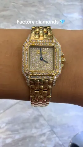 Cartier Panthère yellow gold factory diamonds  #cartier #yellowgold #18kt #fyp #fypシ #fypage #diamonds #watchoftheday #watch #watchcollector #goldwatch #ladieswatch #trending #viral 