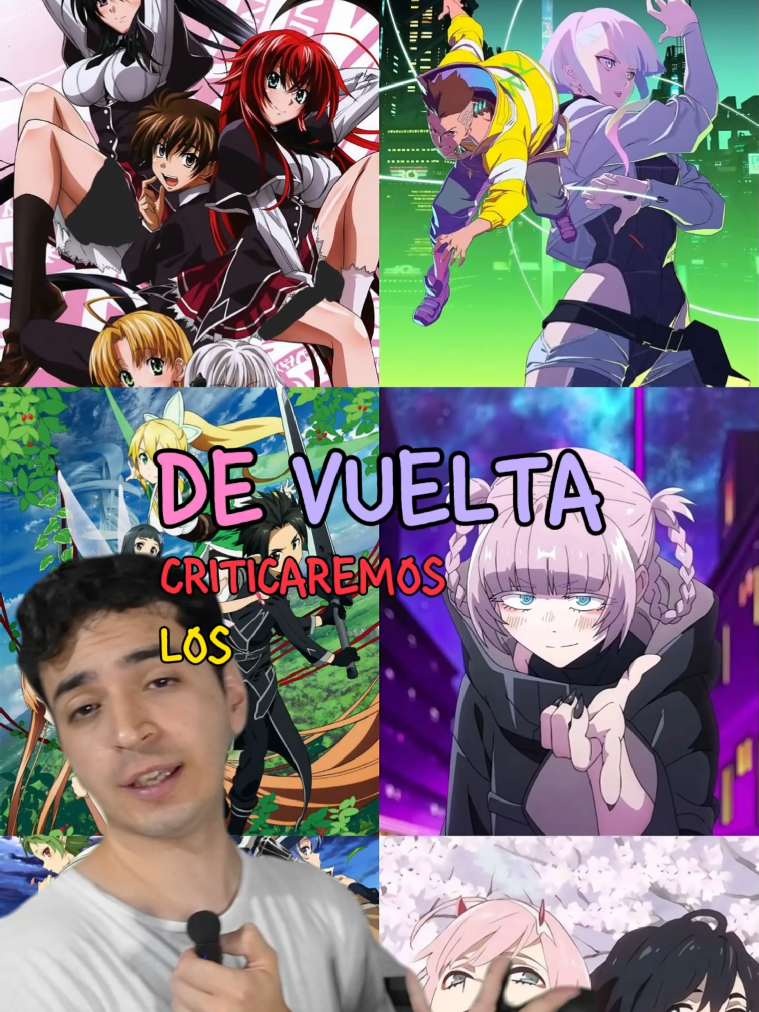 FACTOS DEL ANIME || pt. 2 #anime #manga #sao #cyberpunkedgerunners #grimgar #mushokutensei #highschooldxd #darlinginthefranxx #callofthenight #swordartonline #otaku