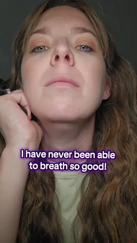 I never knew how much I struggle breathing at night until I got these intake breathing magnets. #intakebreathing #nasal #nasalbreathing #nosebreathing 