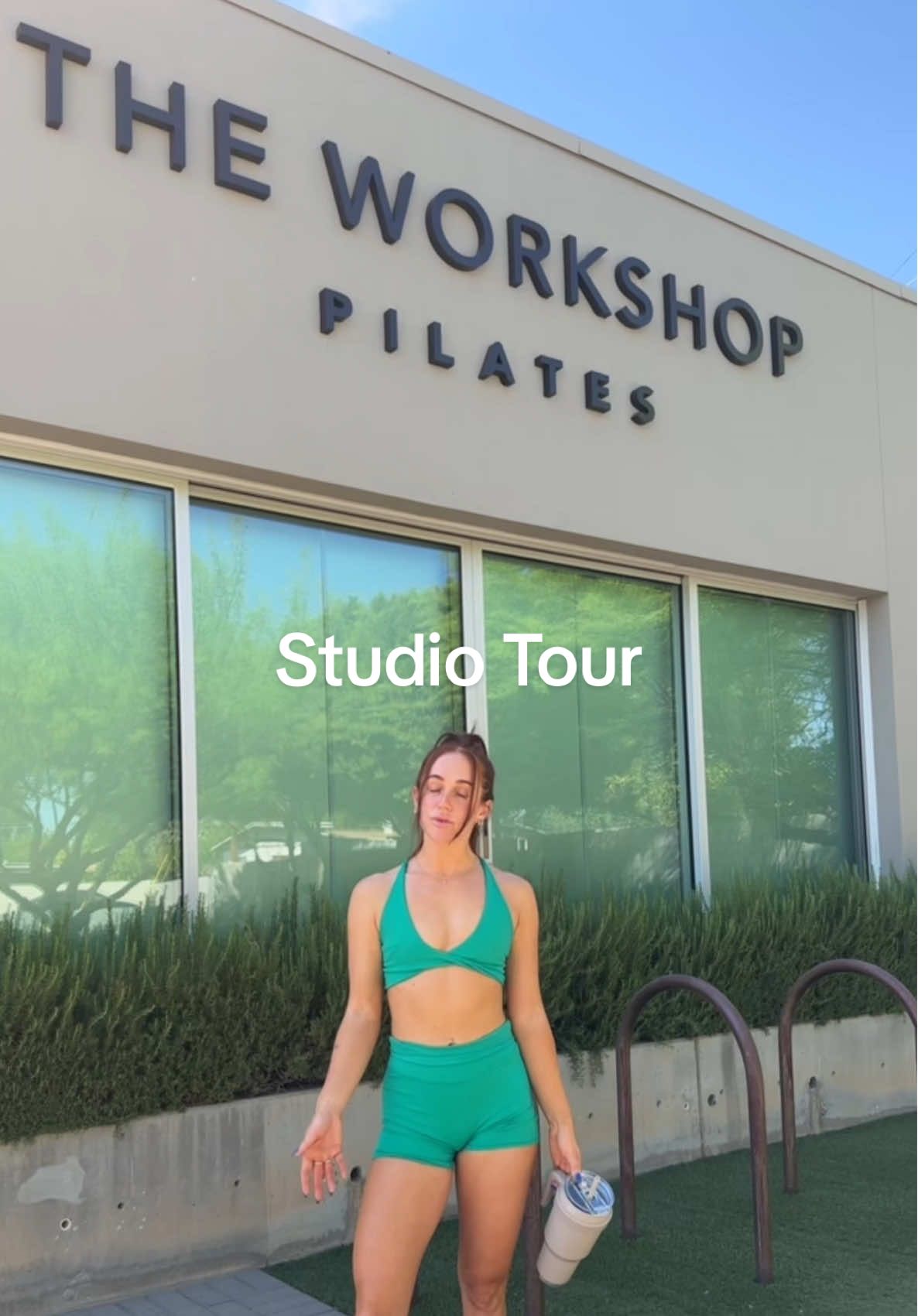 let’s take a little tour around the Workshop Pilates Arcadia studio with @mk 😂😂 #pilates #pilatesstudio #arizona 
