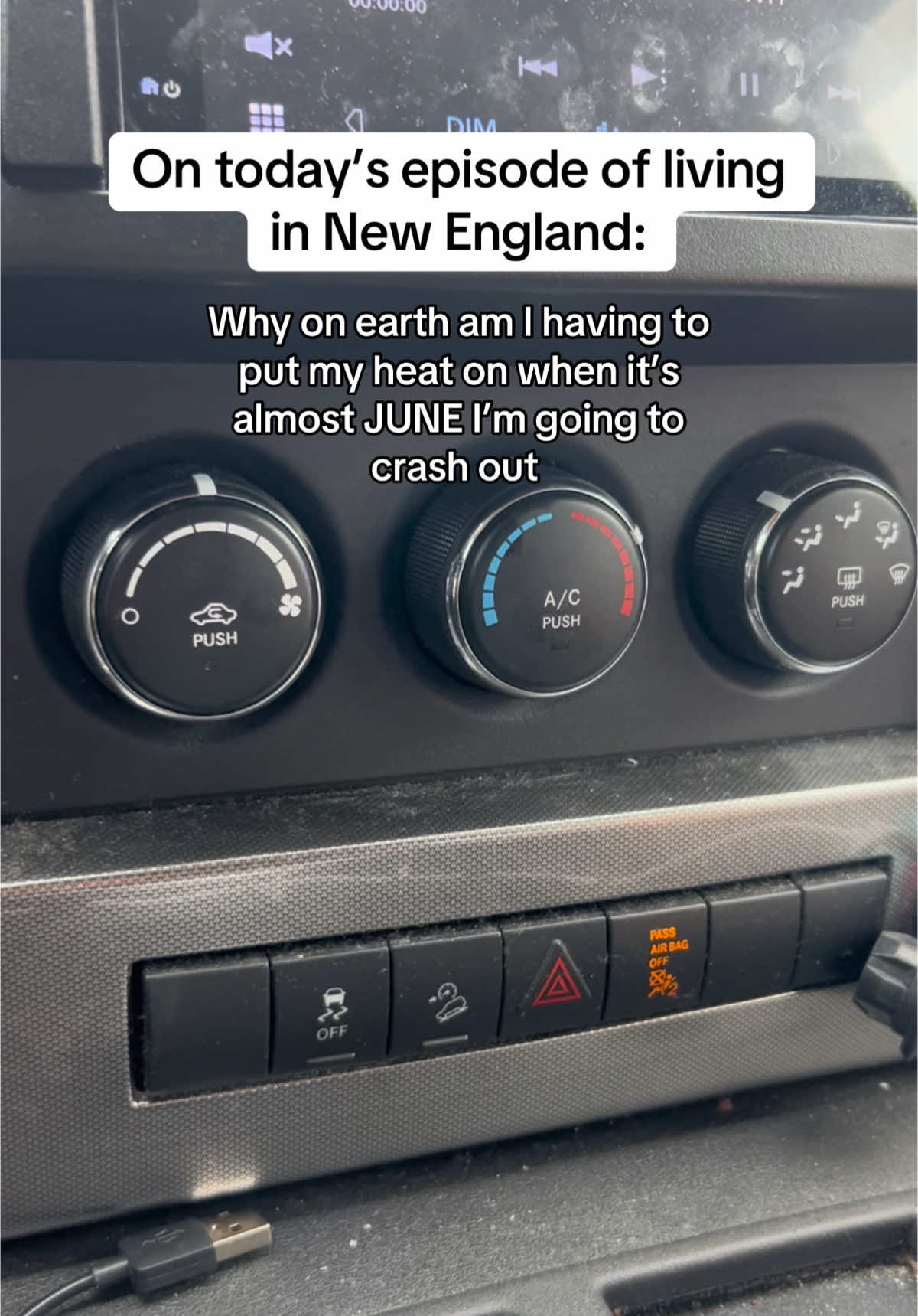 This is not okay #newengland #weather #newenglandtiktok #Summer #maine #weathertok #crashout #newenglandsummer 