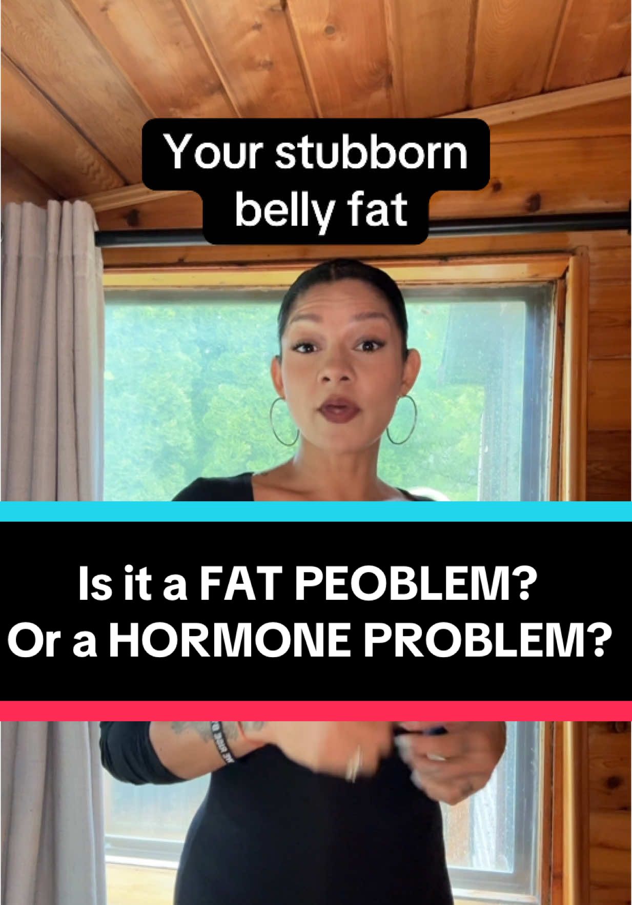 I wish somebody had told me sooner that the weight around my stomach could be a hormone problem and not a weight problem. ##insulinresistance