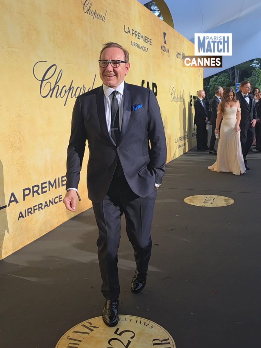#kevinspacey  #houseofcards #tiktokcannes  #amfAR  #cannes2025  #Cannes  #onregardequoi 