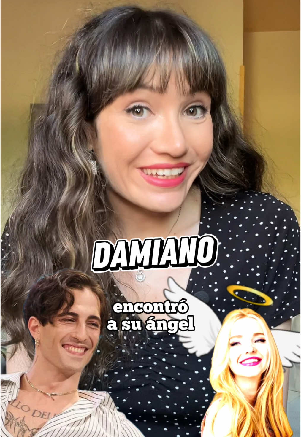 Damiano nos habla de su ‘ángel’ en una de sus nuevas canciones. Un ángel que llenó de melodía a su vida, sii es Dove😍 #damianodavid #damiano #nuevamusica #angel #dovecameron #funnylittlefears #musicaentiktok 