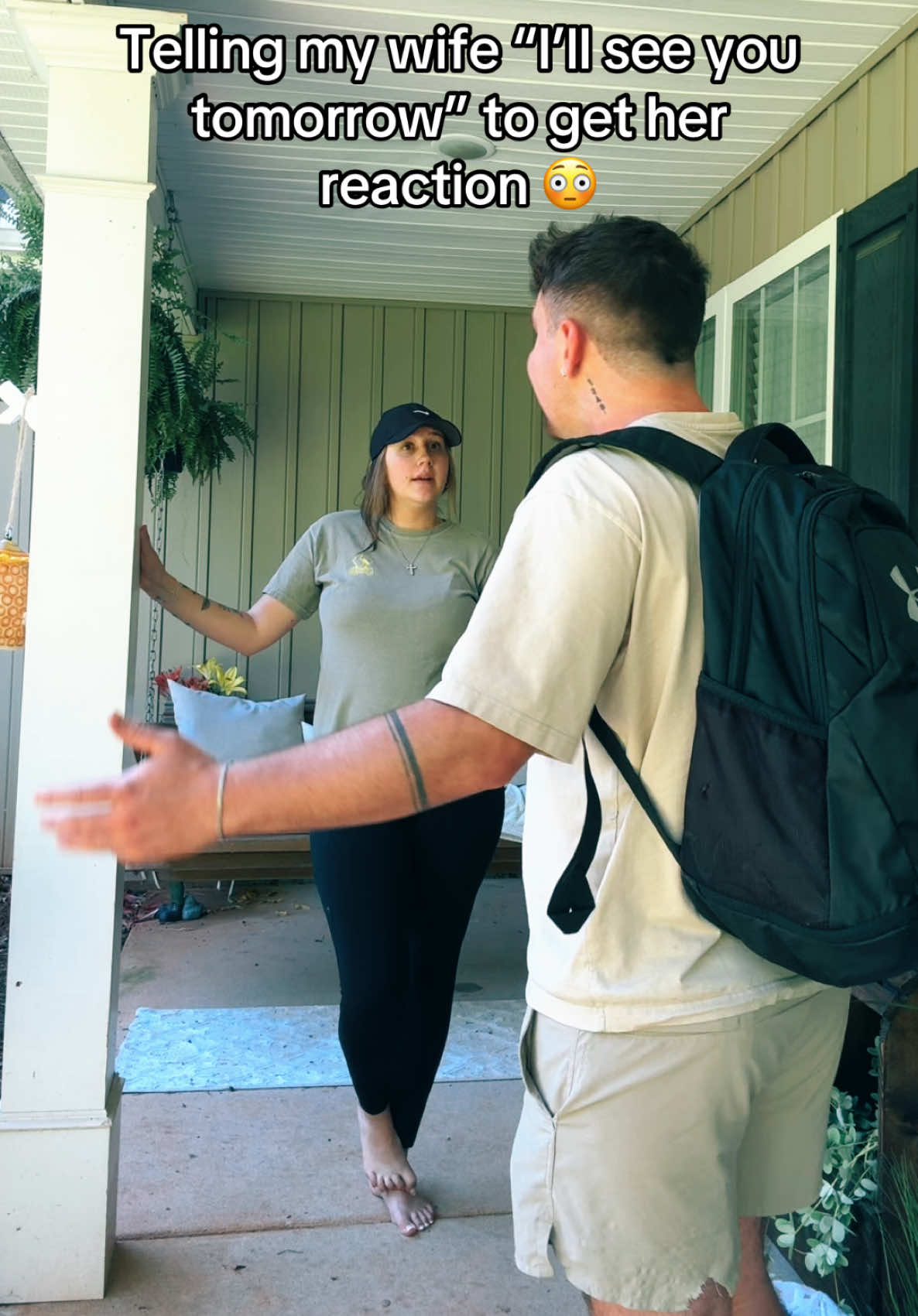 I should’ve knew better 😂😳 @Hannah Banana 🍌 #prank #funny #couplesprank #marriedlife #foryoupage #alljokes 