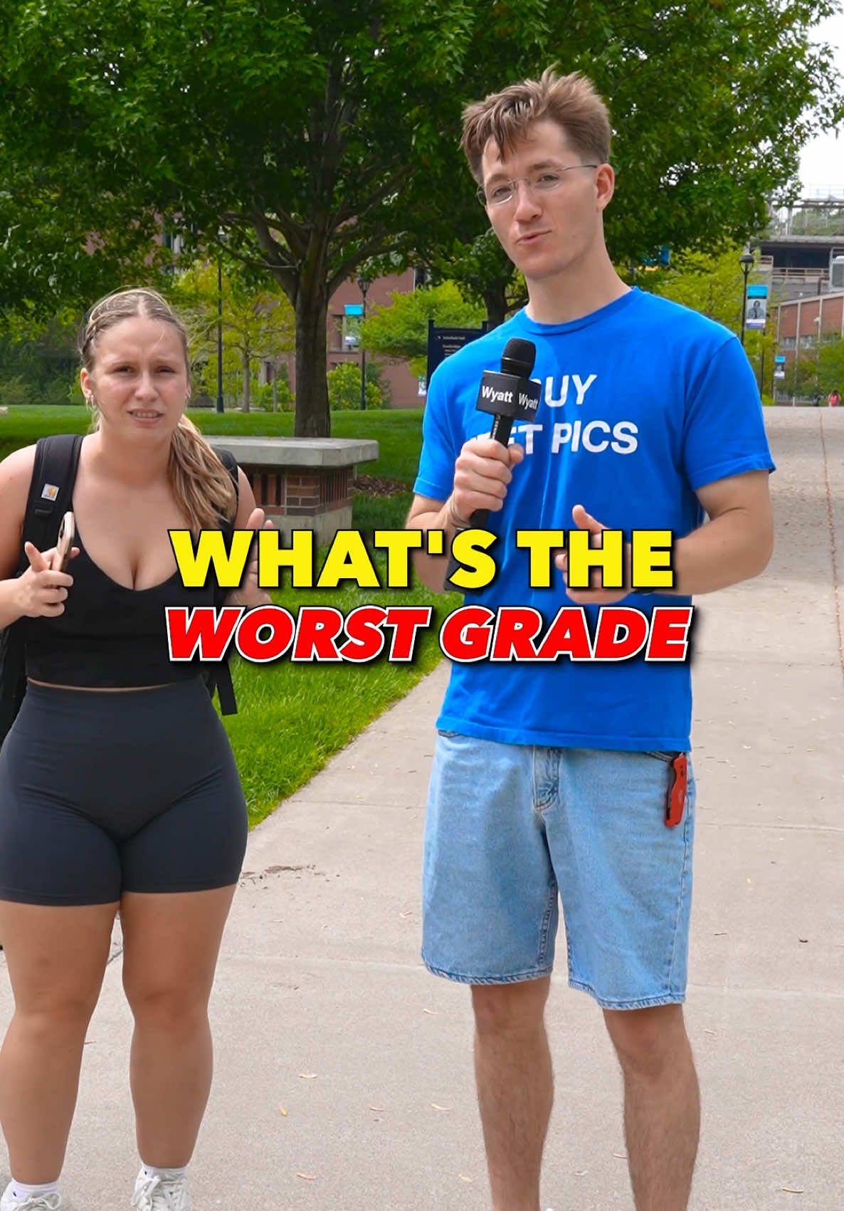 What’s your worst exam grade? #exam #college #school #manonthestreet #streetinterview #finals #university