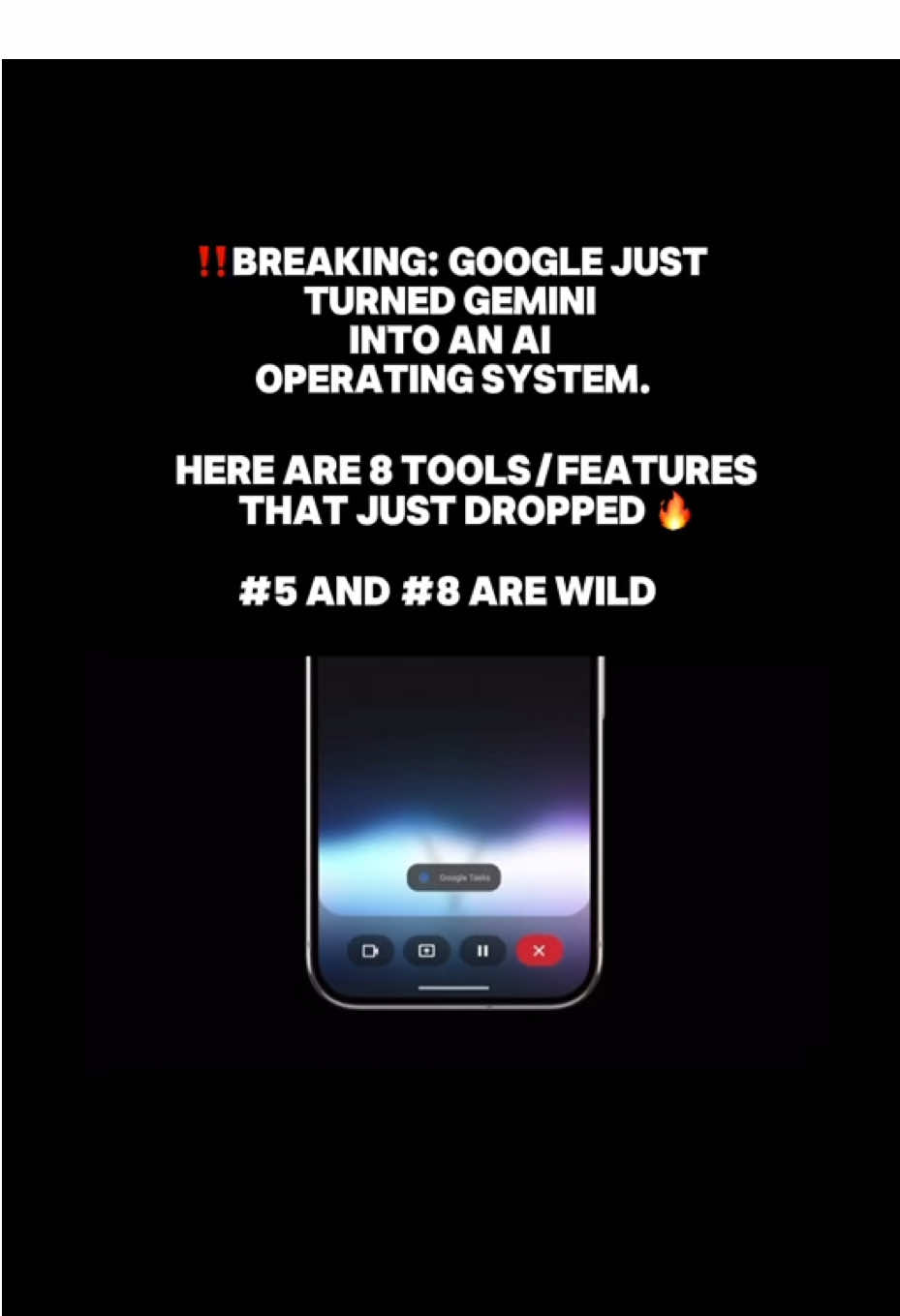 Google just turned Gemini into your operating system. Not a chatbot. Not a plugin. A full AI stack across your phone, browser, and life. This isn’t an upgrade. It’s a takeover. #GoogleIO2025 #GeminiAI #AIOS #FutureOfAI #TechNews #GoogleGemini #AIAssistant #ProductivityTools #AIUpdate #AutonomousAI