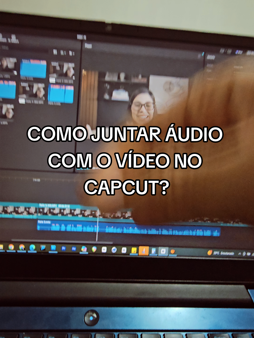 COMO JUNTAR ÁUDIO E VÍDEOS NO CAPCUT? DICA #CAPCUT #editordevideos #3danimation 