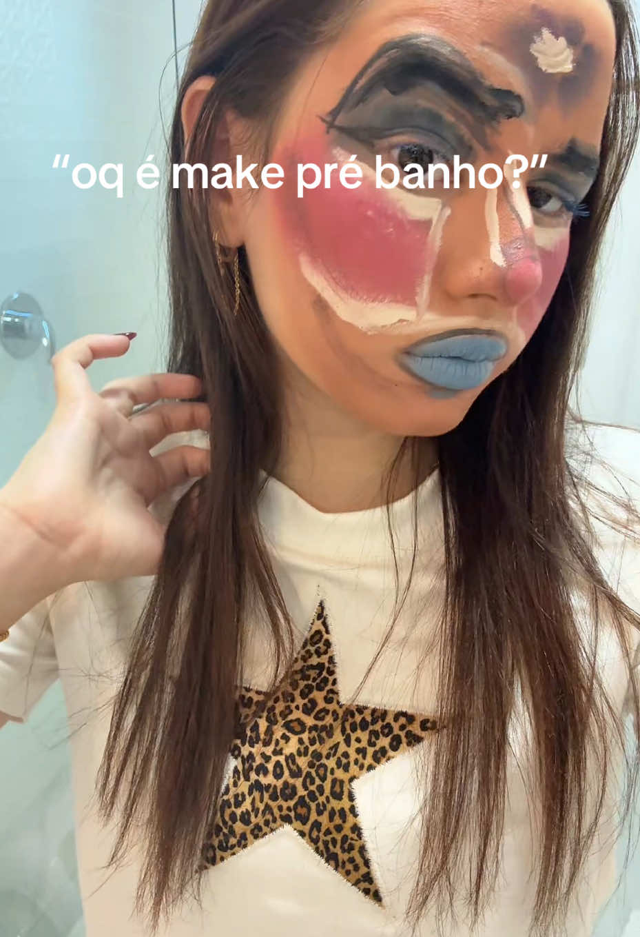 qm nunca fez make pré banho kkkkkkk  #valentinapontes #makeup #preshowermakeup #makeprebanho #maquiagem