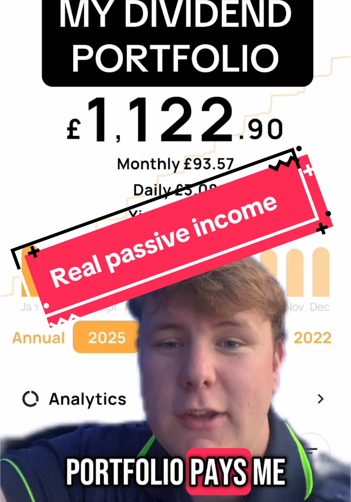 Unlocking Passive Income Through Dividend Investing 🤯 #dividendinvesting, #passiveincome, #financialfreedom, #investing101, #stockmarket #creatorsearchinsights 