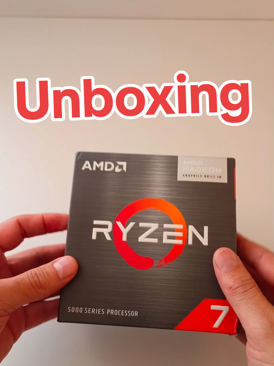#unboxingvideo #pc #cpu #amd #ryzen75700g #pcgamer #Viral #viralreels #tiktok #video 