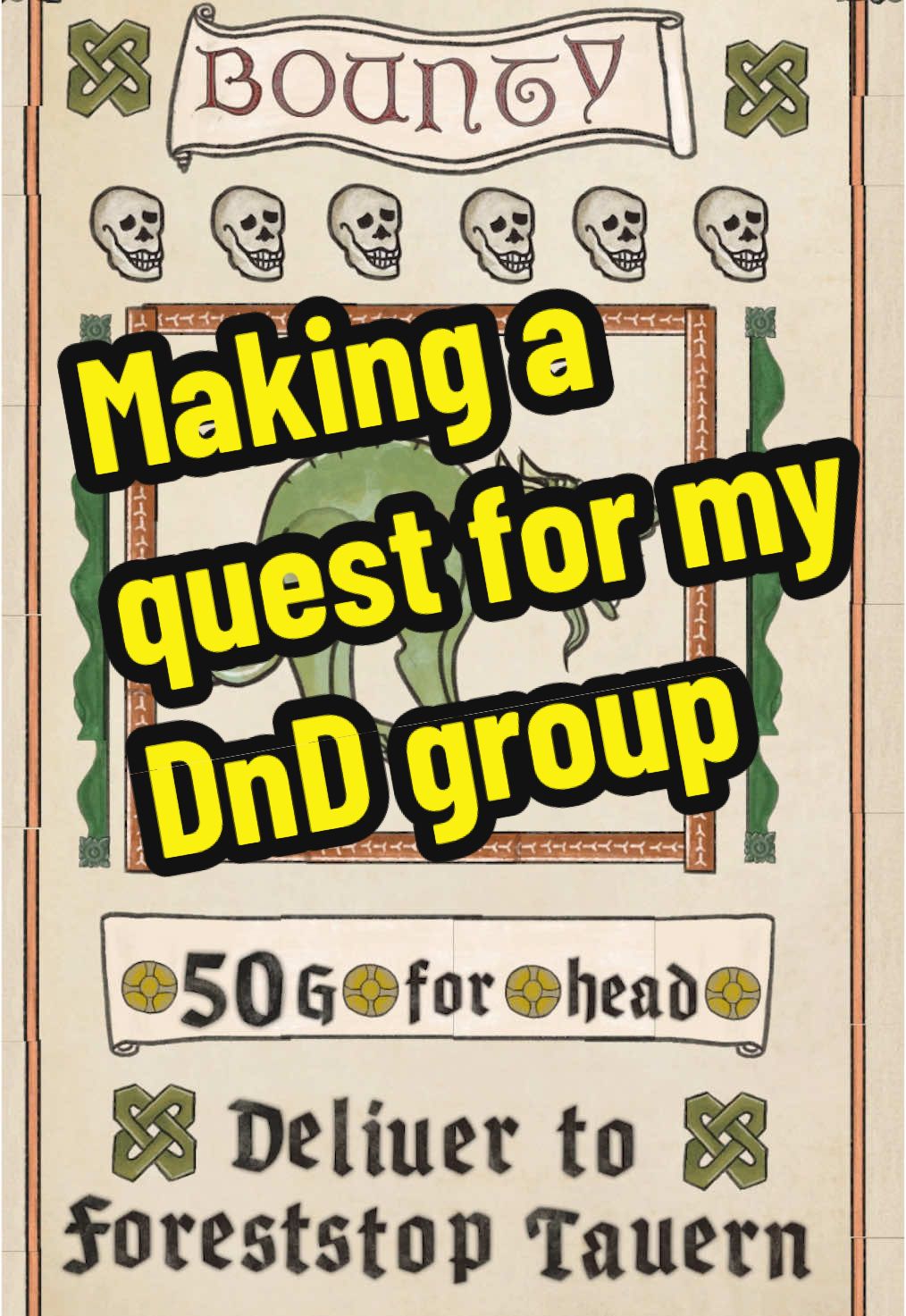 My players are about to get gold or all die 🥰 #dnd #medievaltiktok #rpg #dungeonsanddragons #indiegames #quest #fantasy @Scriptorium: video game! 📖✍️ 