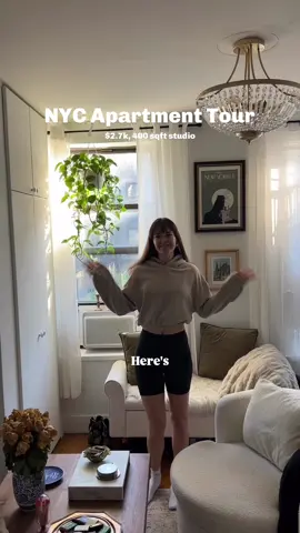 Living alone in NYC is one of the best things I’ve ever done for myself:  - Became comfortable being alone with myself —> Confidence  - Pushed me to get promotions/raises (need money for higher rent lol)  - Discovered my personal style  So here is my updated NYC Apartment Tour!! 🔑 It’s been over a year since I first moved in and went viral for my apartment tour 🥹 Thank you to everyone who has followed along and for all of your design advice along the way!!  #nycapartmenttour #nycstudioapartment #livingalone #livingaloneisawesome #sololiving #studioapartment #studioapartmentdesign #studioapartmentliving #livingforyourself #prioritizeyourself 