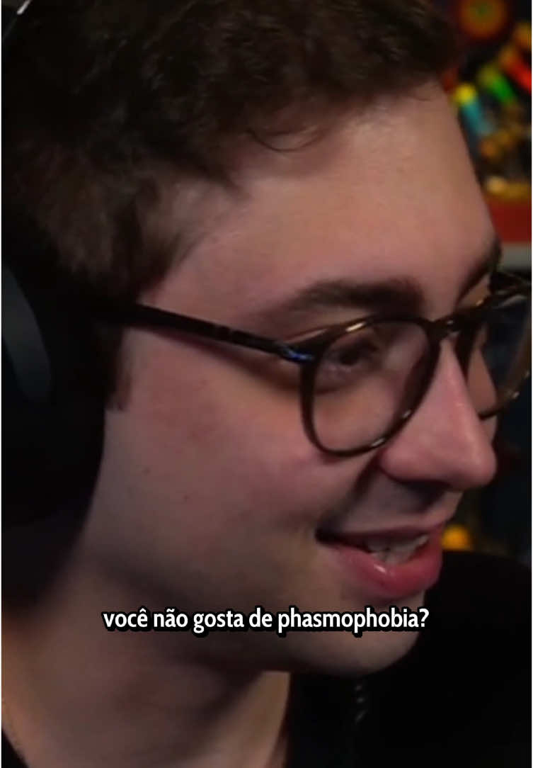 Hater de phasmophobia 👁️👄👁️ #alanzoka #clipes #phasmophobia 