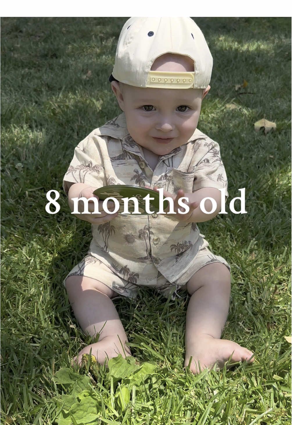 Can’t believe we have an 8 month old! He is the best little boy, so full of wonder for the world around him and always happy! #8monthsold #milestoneshoot #babyboy #firsttimemom 
