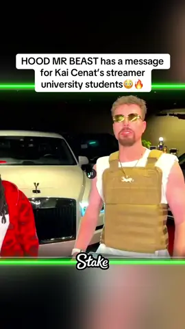 HOOD MR BEAST has a message for Kai Cenat’s streamer university students😳🔥 #Kai #kaicenat #twitch #fyp #viral #amp #streameruniversity kai cenat streamer university #tylil #reggie #ddg #zias #blou #agent00 #streameruniversity #thestreameruniversity 