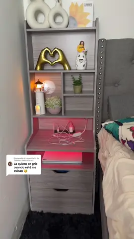 Respuesta a @Gabriela Hdez Cortes cajonera que va al lado de tu cama, disponible en gris, blanco y negro 
