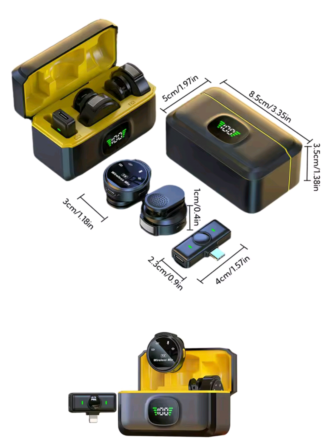 Microfone de Lapela sem fio, J6 Xiaomi. Case com 2 microfones e 1 receptor, case com função Power bank, para até 2 cargas a mais. Ótima oportunidade para quem está buscando melhorar na criação de conteúdos.  #tiktokbrasil #monetizartiktok #vendastiktok #tiktoks #microfone #microfonej6 #microfonelapela #tiktokshop #tiktokshopchegou  #CapCut 