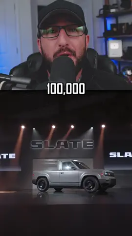 Slate Has 100,000 Reservations! | #slateauto #cartok #autonews #trucktok 