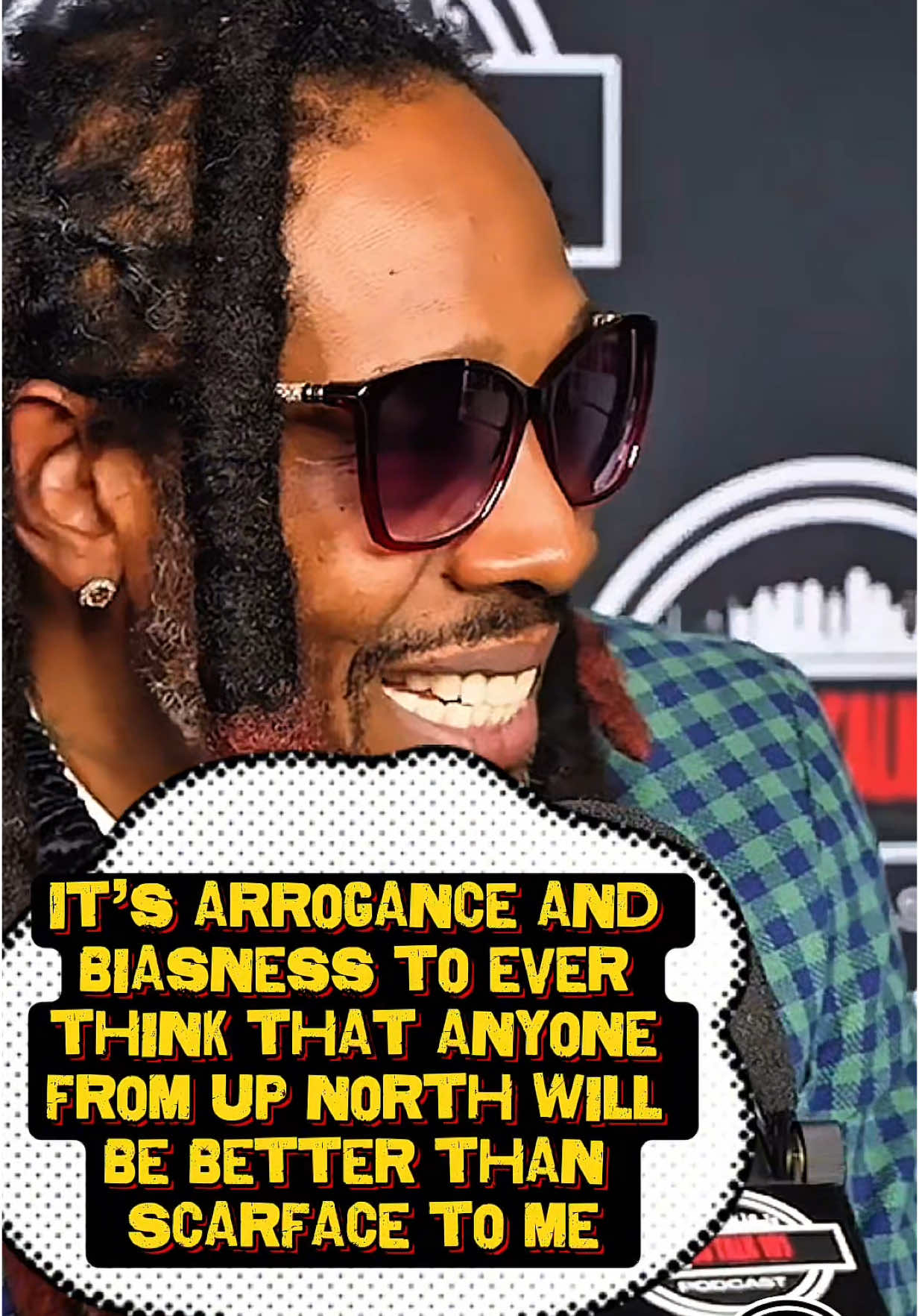 @gippgoodie said it’s arrogance and biasness to ever think that anyone from up north will be better than Scarface. Do you agree? #podcast #bosstalk101 #fyp #interview #bosstalk #south #conversation #letstalk #boss #music #scarface #north #gipp 