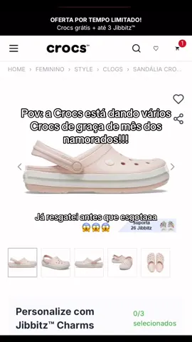Aproveitem Muitooooo #crocs #crocsgang #crocsoriginal #crocsbrasil #crocscharms 