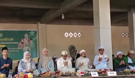 *🔰PENGAJIAN AKBAR* *_SILATURROHMI PENGURUS BESAR NAHDLATUL WATHAN_* ```Di Pondok pesantren Ahlusunnah waljama'ah Nahdlatul Wathan Berambang kec.Sekotong,kab.Lombok Barat``` _💠Kamis 22 Mei 2025_