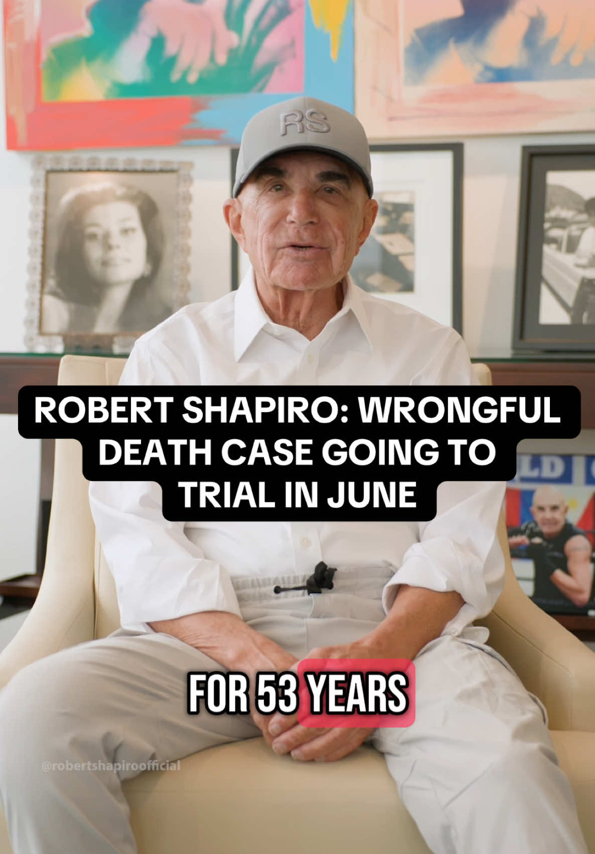 Robert Shapiro: Wrongful death case going to trial in June.  #robertshapiro #lawyersoftiktok #triallawyer #currentevents #helicopter #truestory #lawyer #legal 