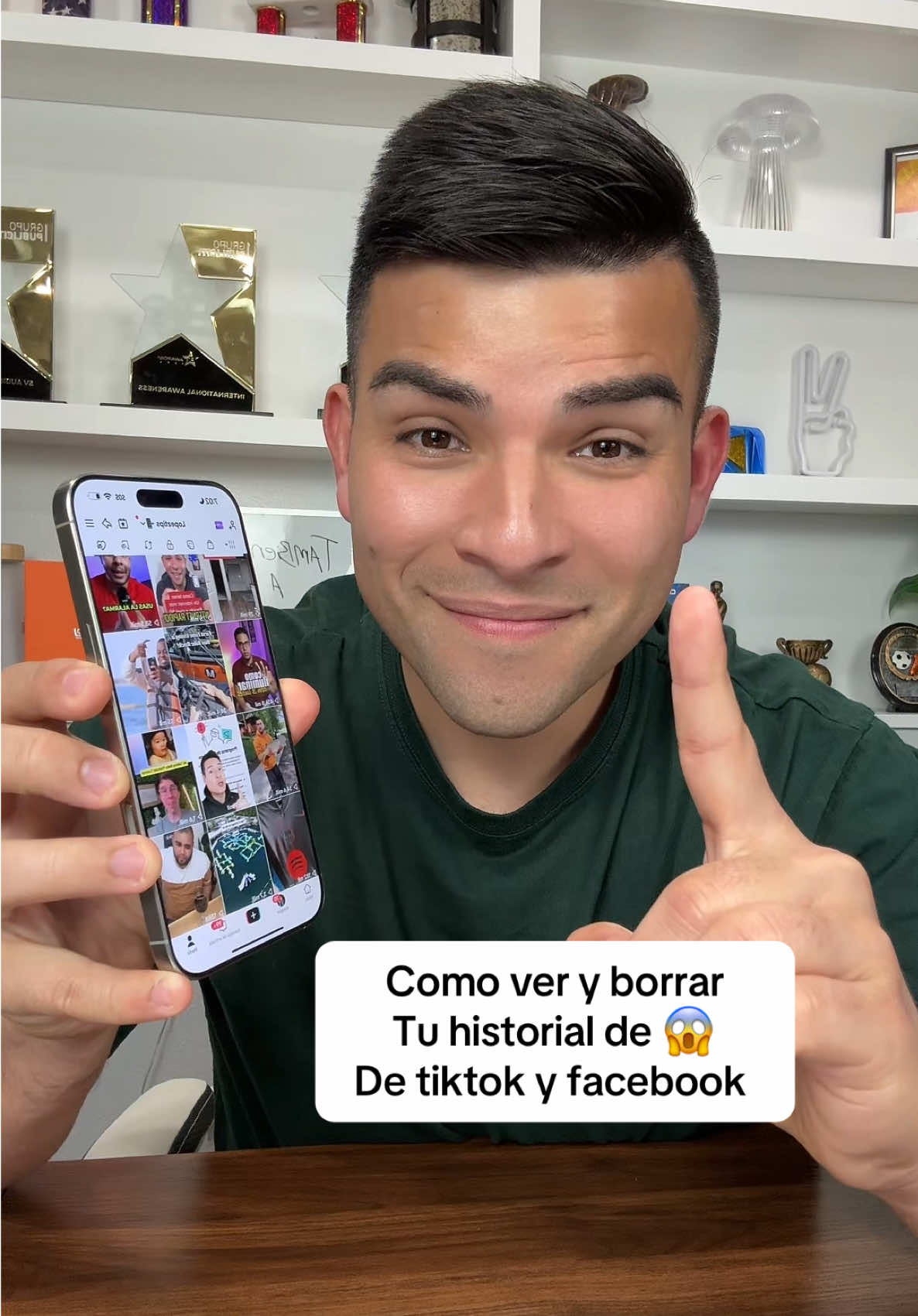 Como ver y borrar tu historial de TikTok y Facebook #tips #trucos #tiktoktips #tiktoknewfeatures #iphonetricks #facebooktips #AprendeEnTikTok 