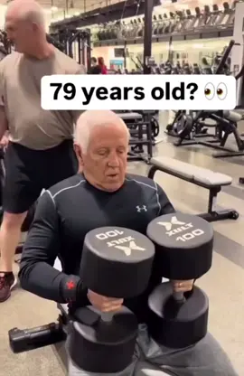 #79yearsyoung  looking good and strong #100lbs #dumbbellworkout  #takecareofyourbody #yourbodywillthankyou  #foreducationalpurposeonly #supervisedbyprofessionals #donebyprofessional #donttrythisathome #noonewasharmedinthemakingofthisvideo #workout #Fitness 