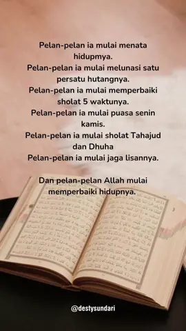 Pelan-pelan berubah menjadi lebih baik Yuk... #sahabatkarib #komunitas #bisnisonlinesyariah #hijrah #hijrahyuk #sholawat 