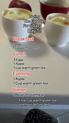 Day 5!! Final day of The Egg Diet!! Same recipe everyday I did however add a grapefruit with my breakfast eggs #eggdiet #weightlossjourney #faddiet #whatieatinaday #eggs #diet #losefat 