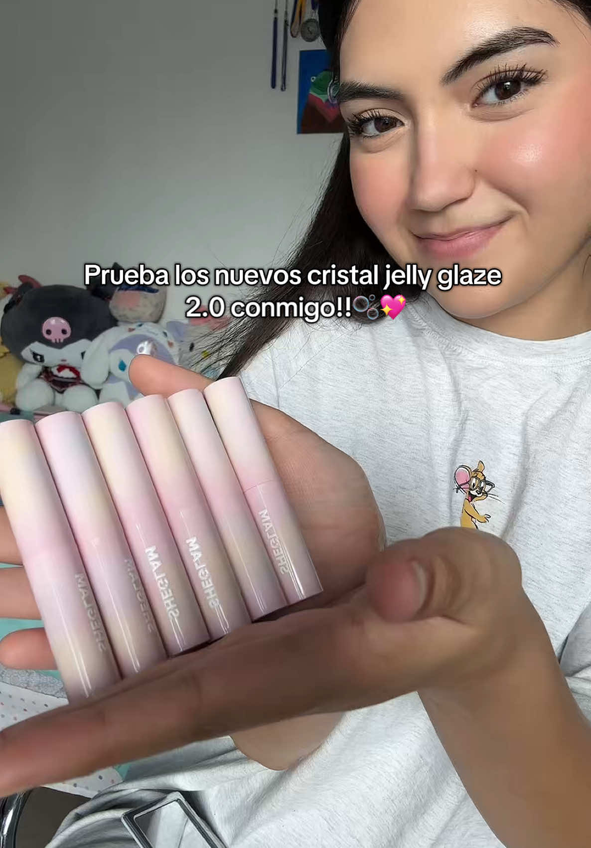 El mejor highlight de mi maquillaje!!💞 #SHEGLAM #sheglamjellystick #sheglamcrueltyfree #sheglampartner @SHEGLAM 