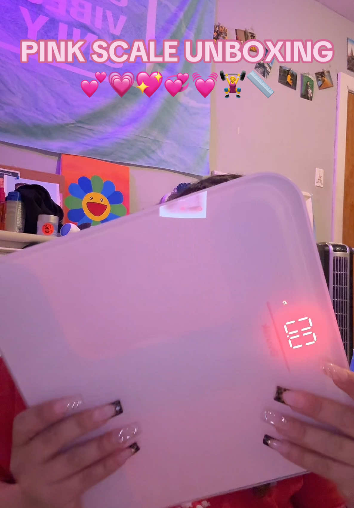 WEIGH INN🏋️‍♀️Pink Scale from OVUTEK🩷🙂‍↕️ This shit so cute pink girlies and glp1 girlies stand up!!! Yall need this #GlowUp #weightloss #scale #weight #weightlossjouney #tiktokshop #tiktokfinds #glp1 #glp1tips #pinkgirl #pinkgirly #justgirlythings 